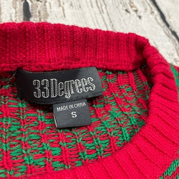 Unicorn Ugly Christmas Crewneck Sweater Jumper Pullover Shirt - Picture 5 of 6